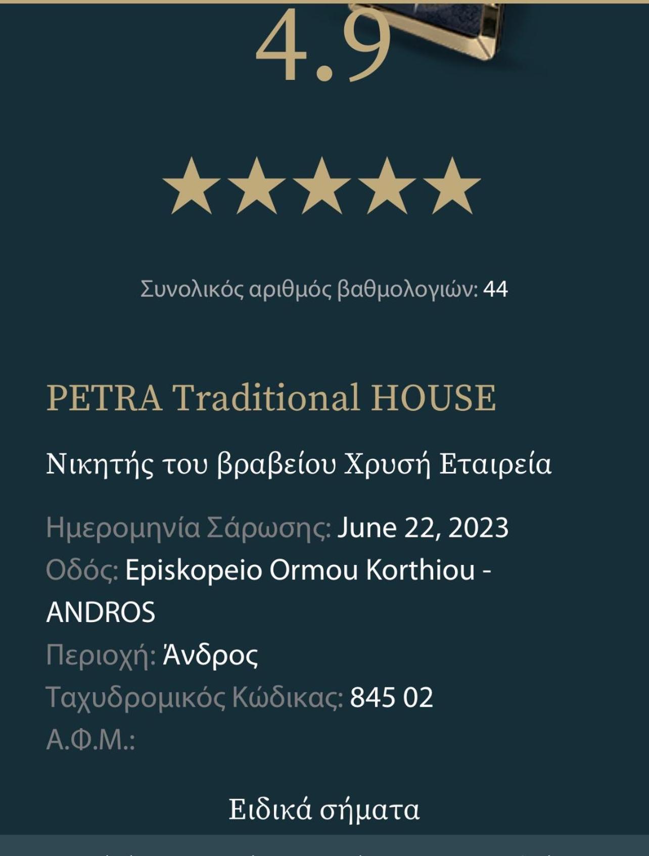 Petra Traditional House Episkopion  Екстер'єр фото
